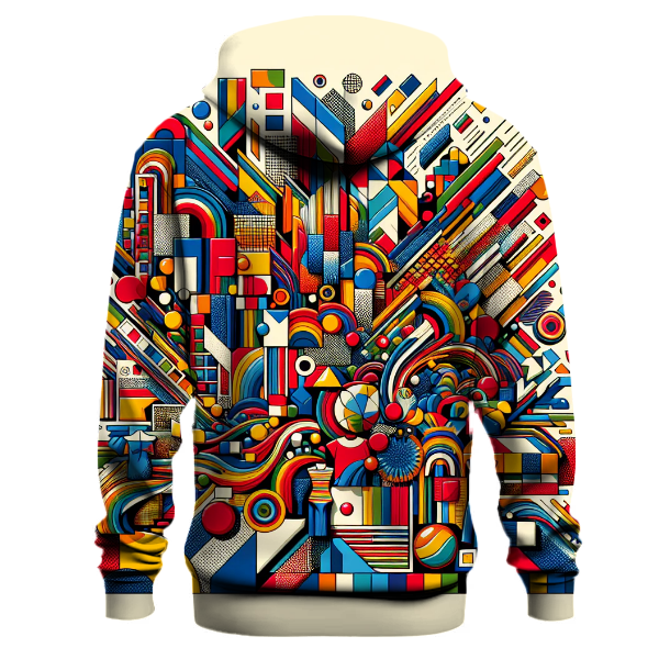 Funky Color Burst Hoodie