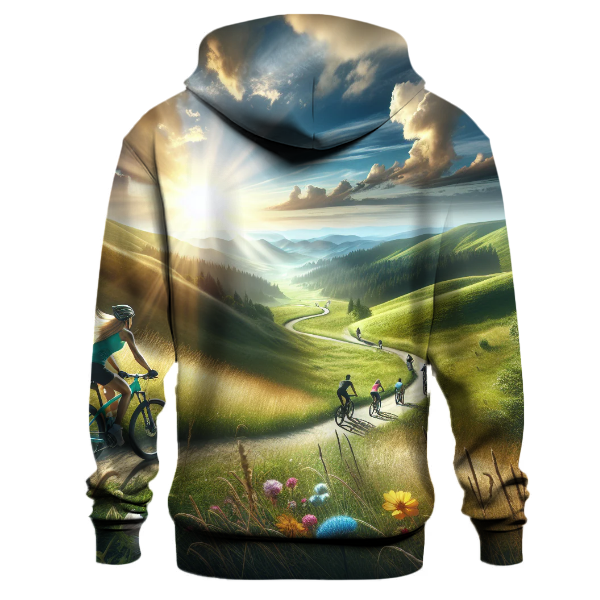 Biking - Ride with Freedom Hoodie