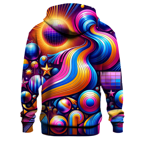 Disco Vibes Groove Hoodie