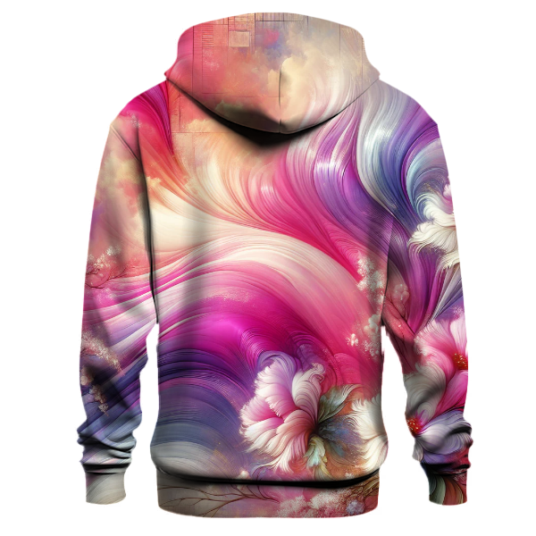 Magenta Blossom Breeze Hoodie