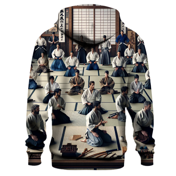 Martial Arts Focus and Strength Hoodie