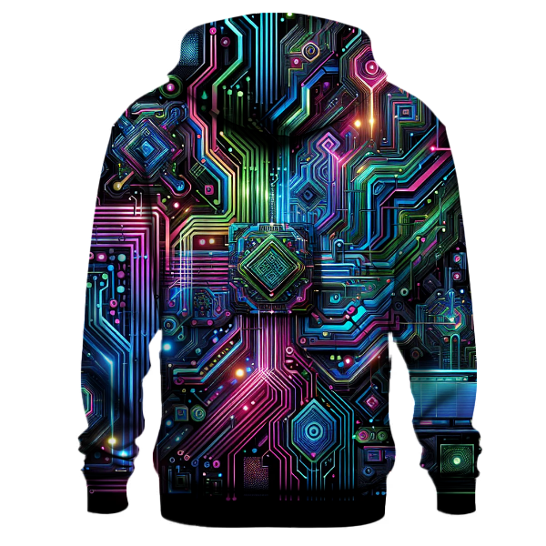 Neon Cyber Dream Hoodie