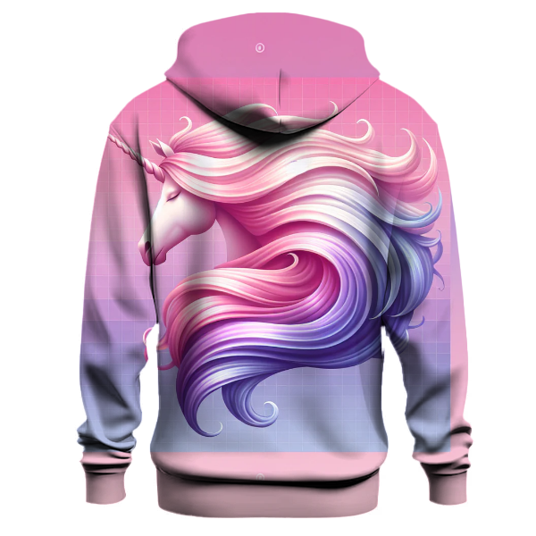 Whimsical Unicorn Gradient Hoodie