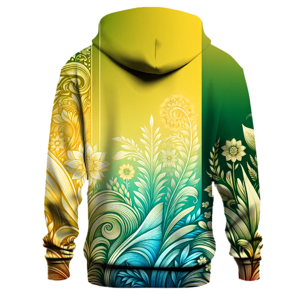 Lively Meadow Gradient Hoodie