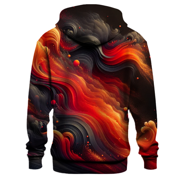 Vibrant Volcano Flow Hoodie