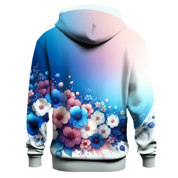 Royal Blossom Gradient Hoodie