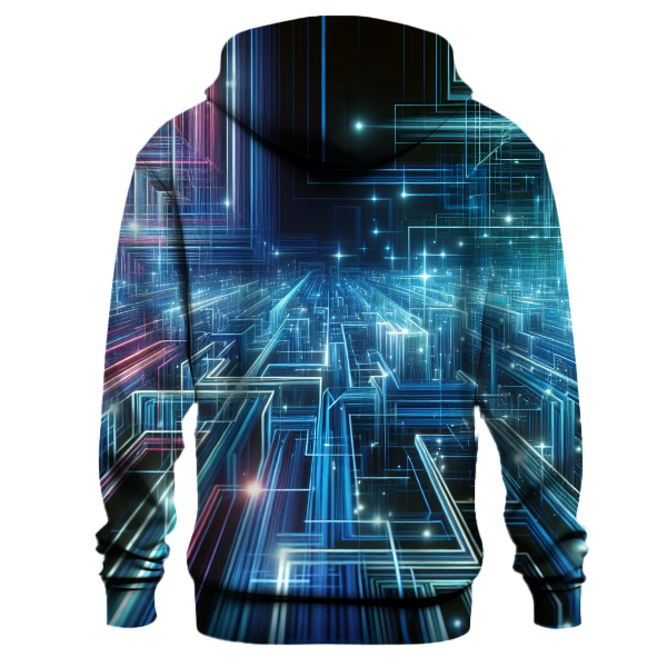 Techno Tron Lines Hoodie