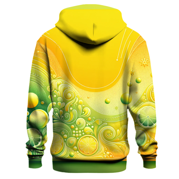 Energizing Citrus Burst Gradient Hoodie