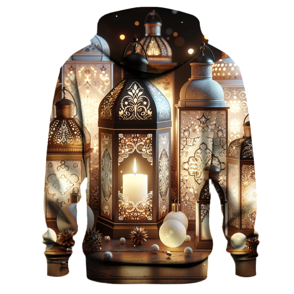 Festive Lantern Glow Hoodie