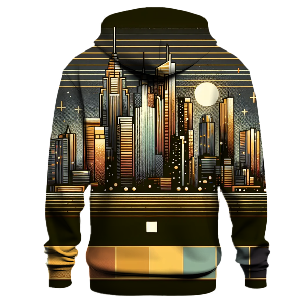 City Skyline Vibes Hoodie