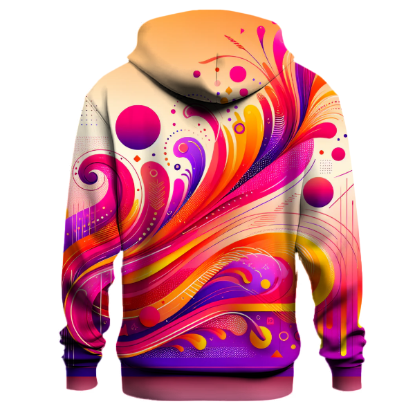 Bold Festival Flares Hoodie