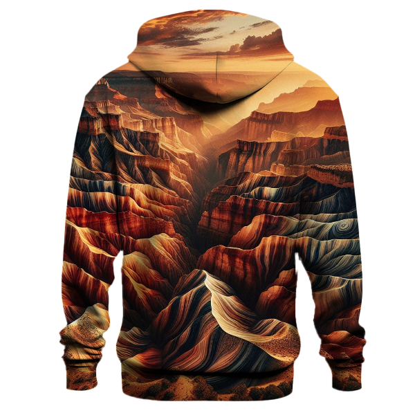 Canyon Sunset Tie-Dye Hoodie