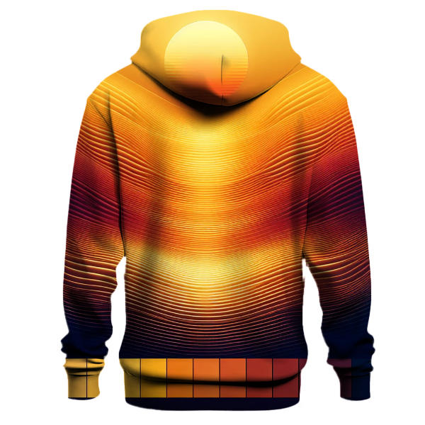 Golden Sunset Oasis Hoodie