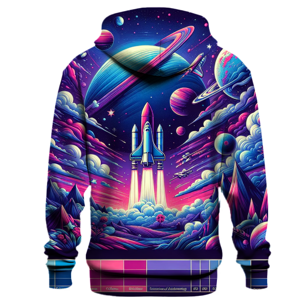 Whimsical Space Odyssey Hoodie