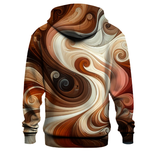 Chocolate Swirl Tie-Dye Hoodie