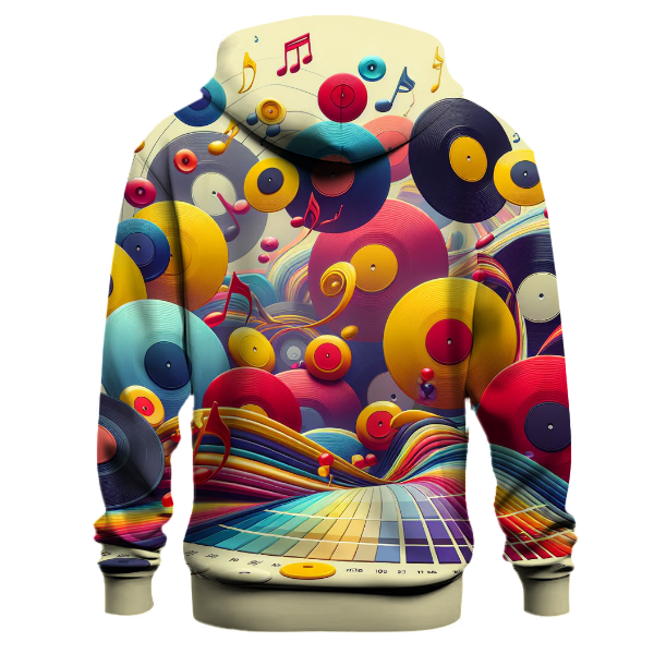 Groovy Record Vibes Hoodie