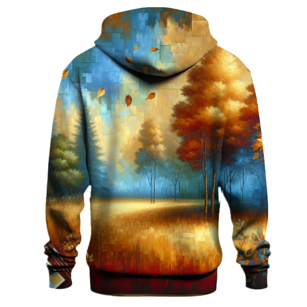 Glistening Autumn Leaves Hoodie