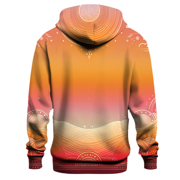 Sunset Dreams Fade Hoodie
