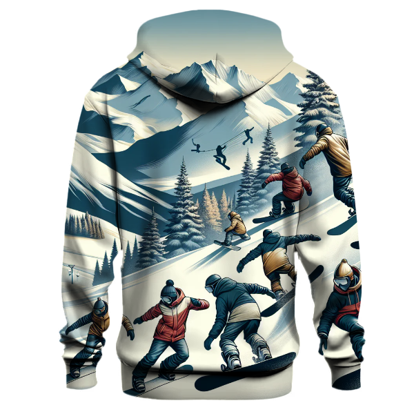 Snowboarding Drift Hoodie