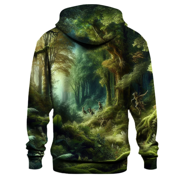 Mythical Woodland Whispers Hoodie
