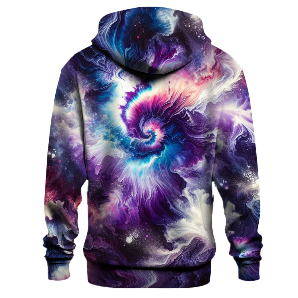 Cosmic Ripple Tie-Dye Hoodie