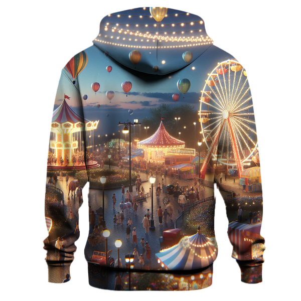 Retro Carnival Delight Hoodie