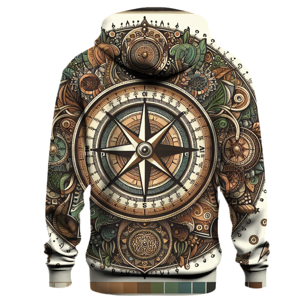 Wanderlust Compass Hoodie