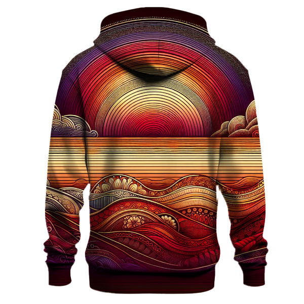 Sunset Boho Bliss Hoodie