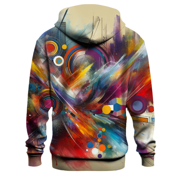 Artistic Expressionism Fusion Hoodie