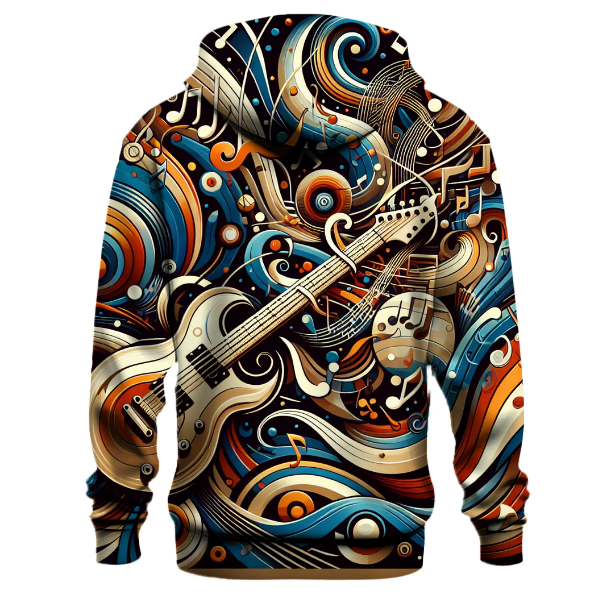 Retro Riff Harmony Hoodie