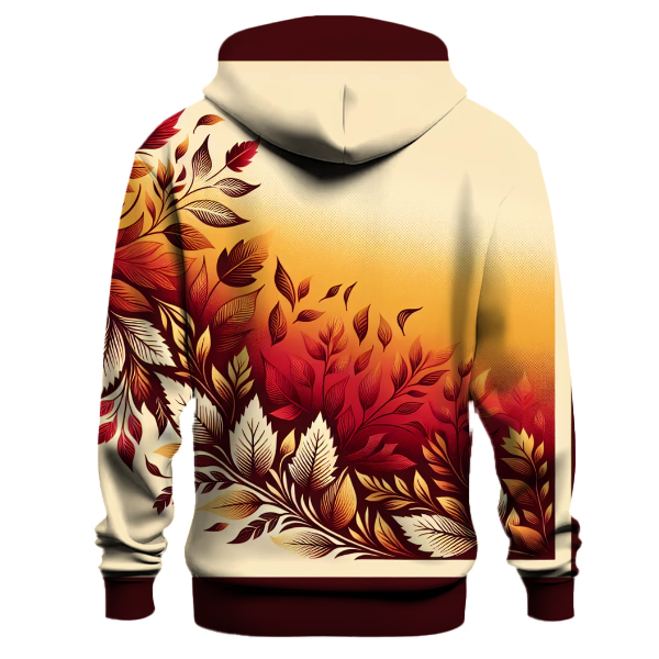 Crisp Autumn Gradient Design Hoodie