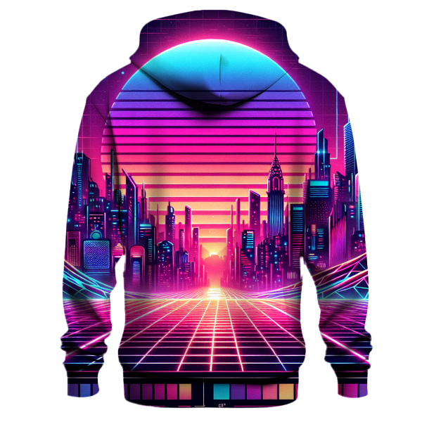 Funky 80s Synthwave Hoodie