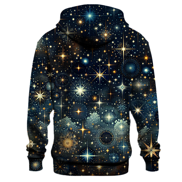 Charming Retro Stars Hoodie