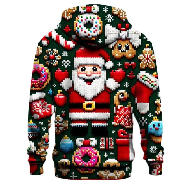 Santa's Cookie Challenge Design Hoodie