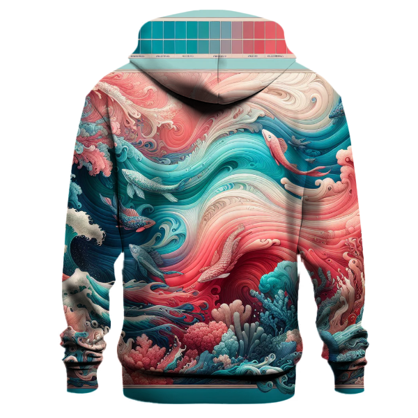 Tropical Reef Cascade Hoodie