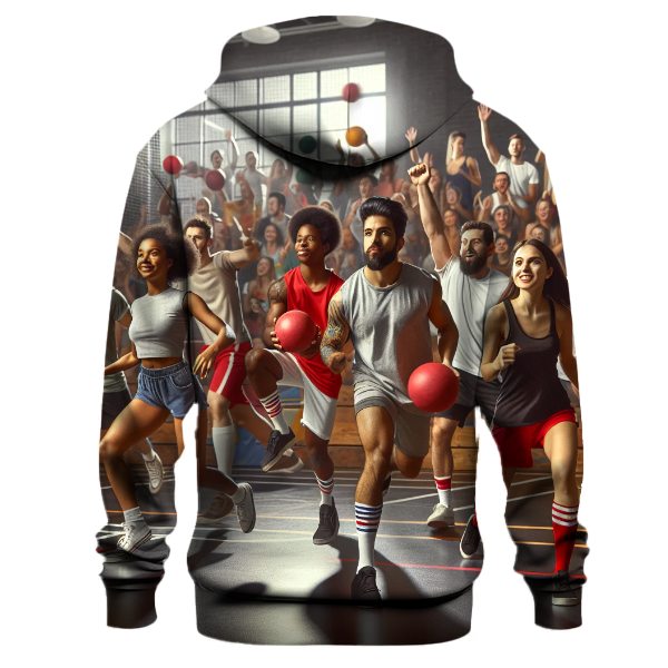 Dodgeball - Playful Competition Hoodie