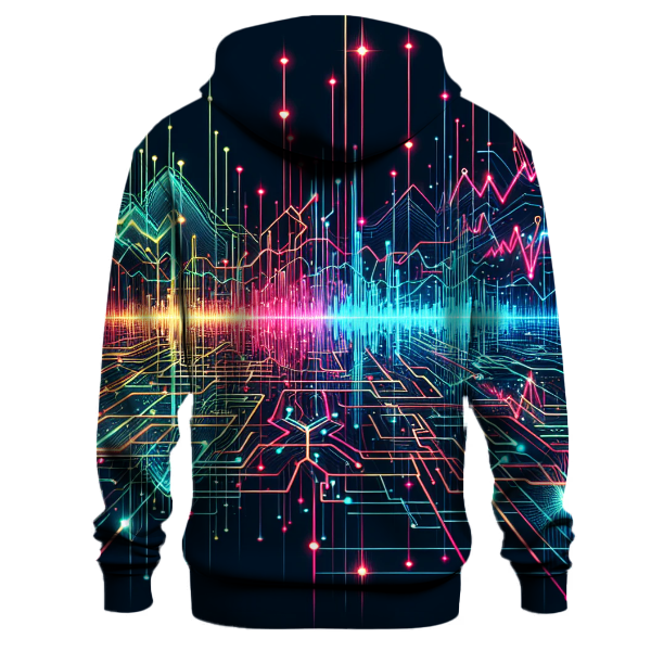 Retro Pulse Circuit Hoodie