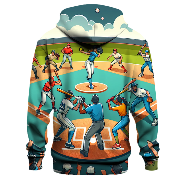 Baseball Softball Hoodie