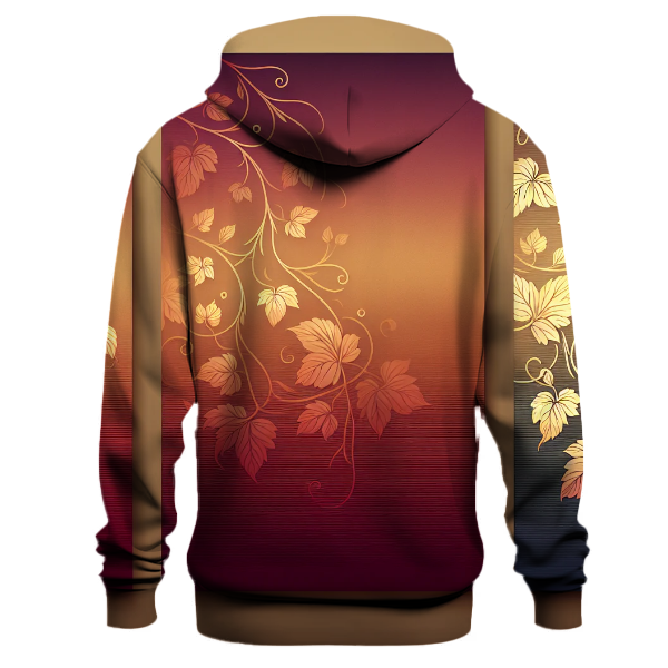 Vibrant Vineyard Vista Hoodie