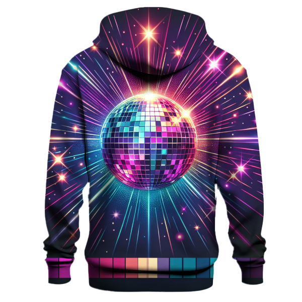 Dazzling 80s Disco Hoodie