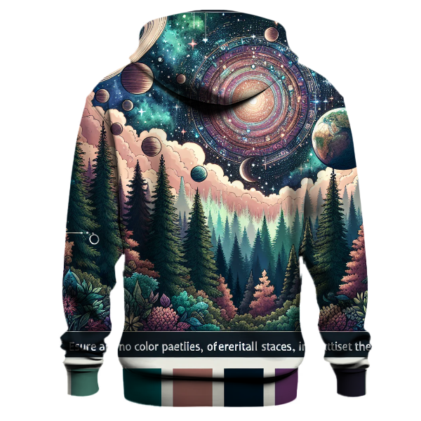 Galactic Forest Retreat Hoodie