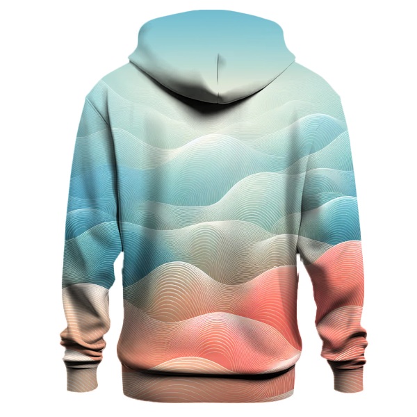 Seaside Dawn Gradient Hoodie