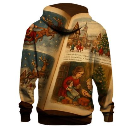 Holiday Storybook Pages Hoodie
