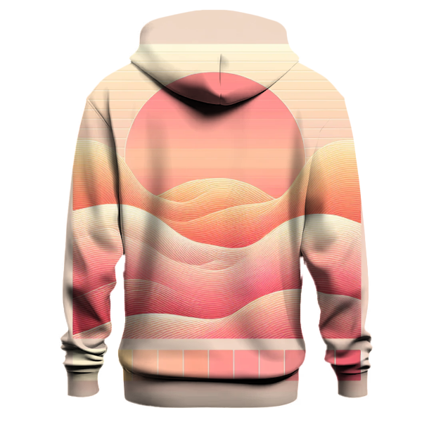 Tropical Sunrise Waves Hoodie