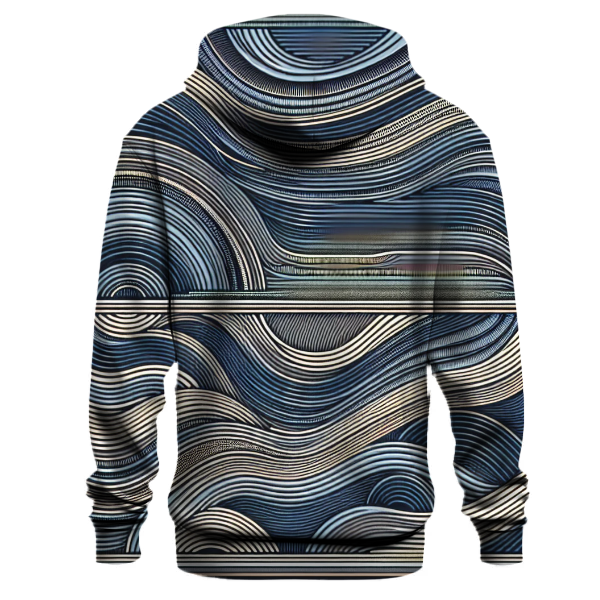 Futuristic Retro Waves Hoodie