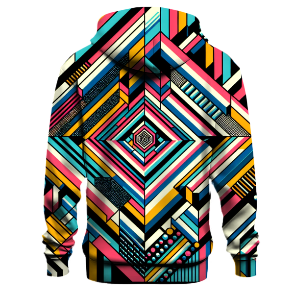 Retro Optical Illusion Hoodie