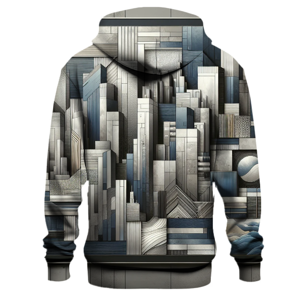 Industrial Steel Tones Hoodie