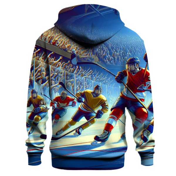 Ice Hockey On The Ice Hoodie