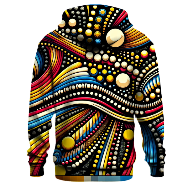 Bold Stripes and Dots Hoodie