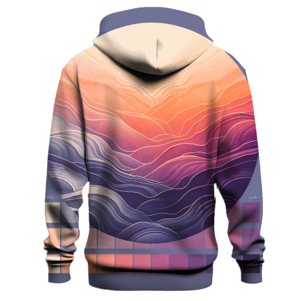 Marble Sunset Fusion Hoodie